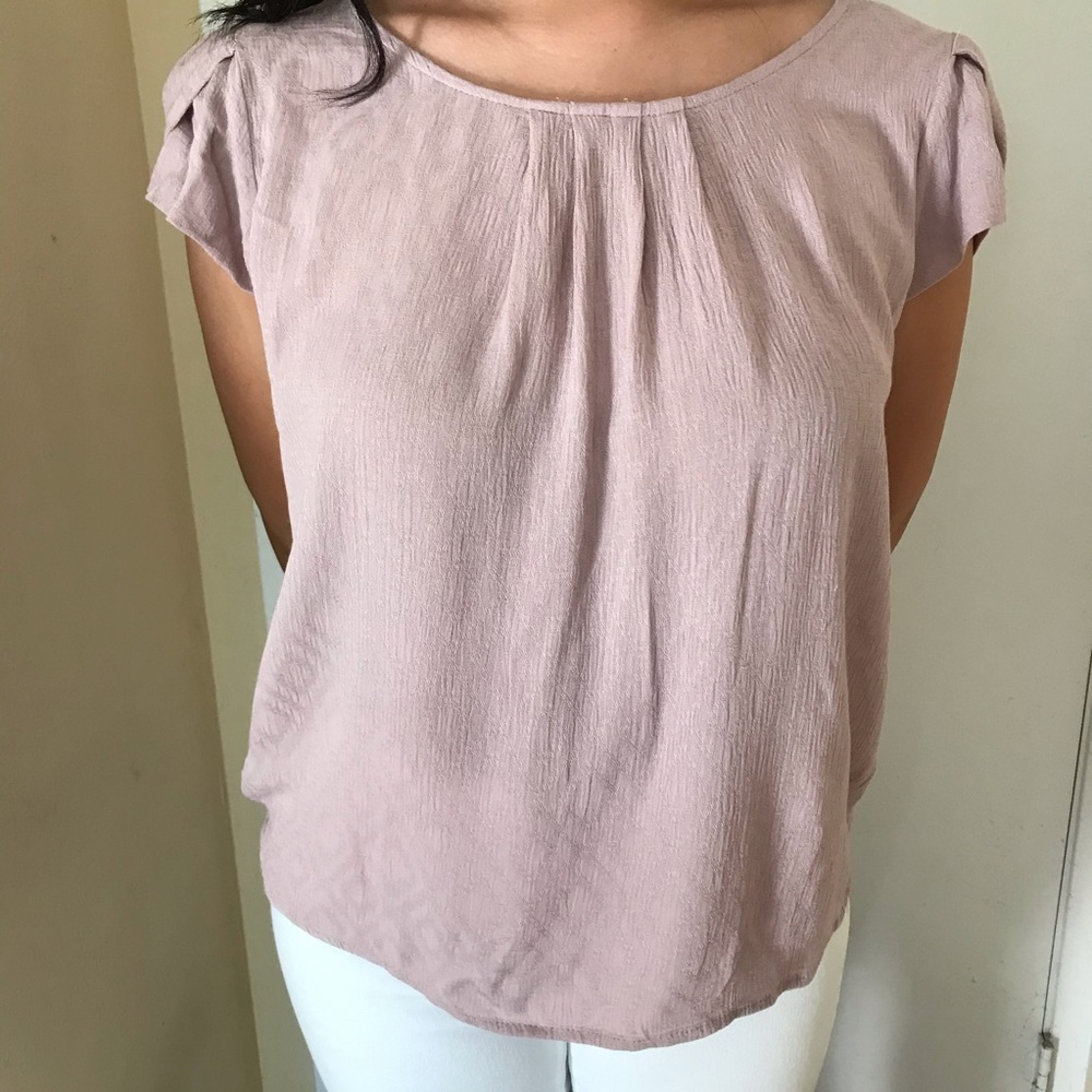Mauve Blouse Size Medium
